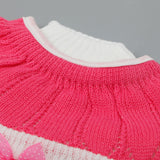 Newborn Girls Full Sleeves Sweater Suit - Pink, Newborn Girls Sets & Suits, Chase Value, Chase Value
