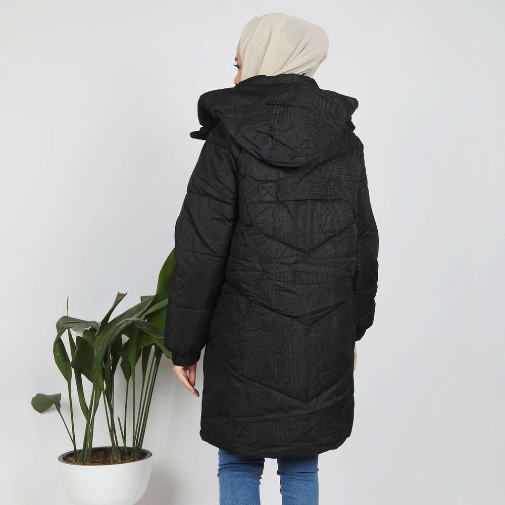 Women's Full Sleeves Jacket - Black, Women Sweatshirts & Hoodies, Chase Value, Chase Value