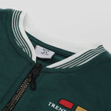 Boys Full Sleeves 3pcs Suit - Dark Green, Boys Sets & Suits, Chase Value, Chase Value