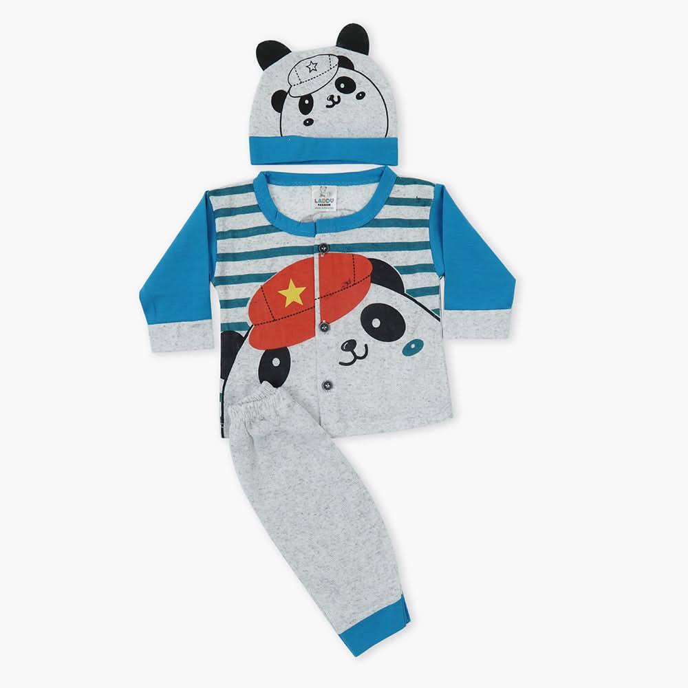 Newborn Boys Suit - Steel Blue, Newborn Boys Sets & Suits, Chase Value, Chase Value
