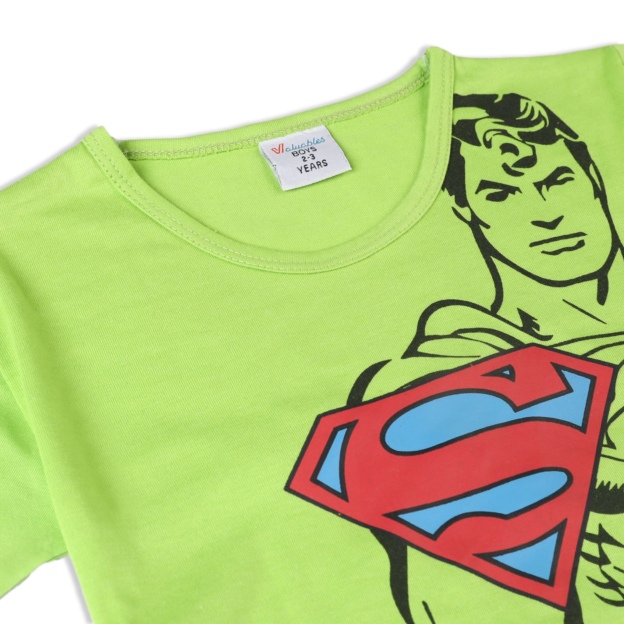 Boys Half Sleeves Suit - Green, Boys Sets & Suits, Chase Value, Chase Value