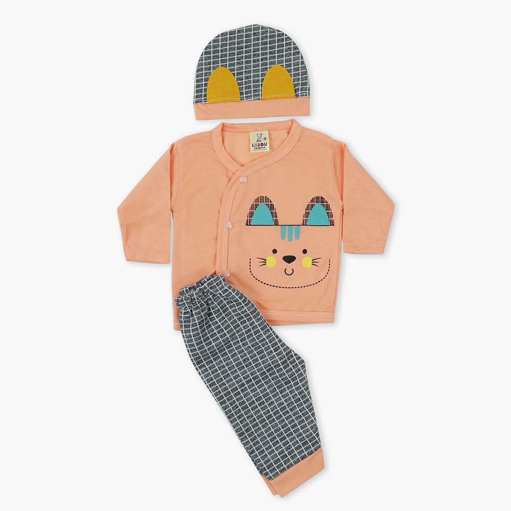 Newborn Boys Suit - Orange, Newborn Boys Sets & Suits, Chase Value, Chase Value