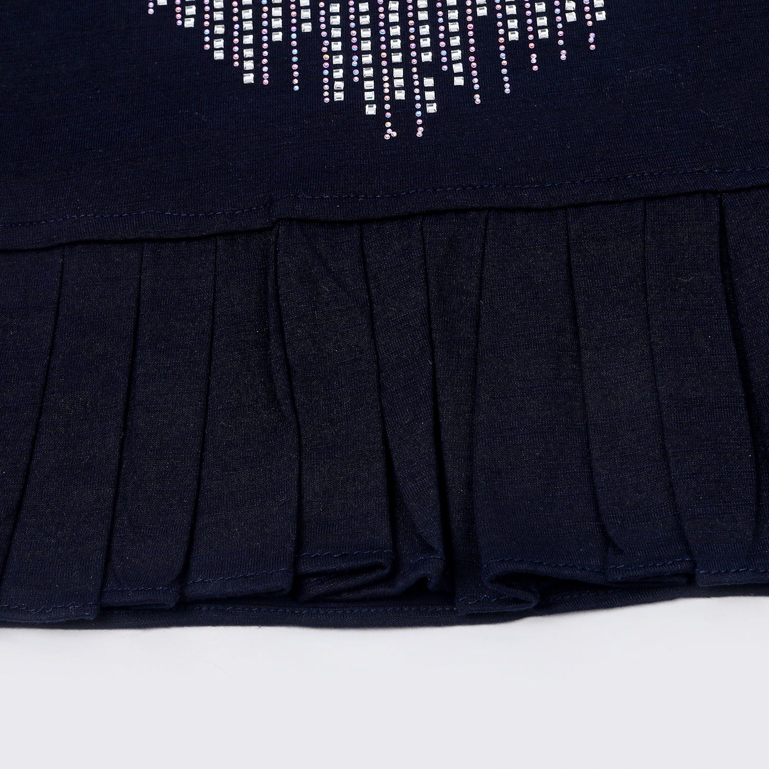 Girls Tight Half Sleeves Suit - Navy Blue, Girls Suits, Chase Value, Chase Value