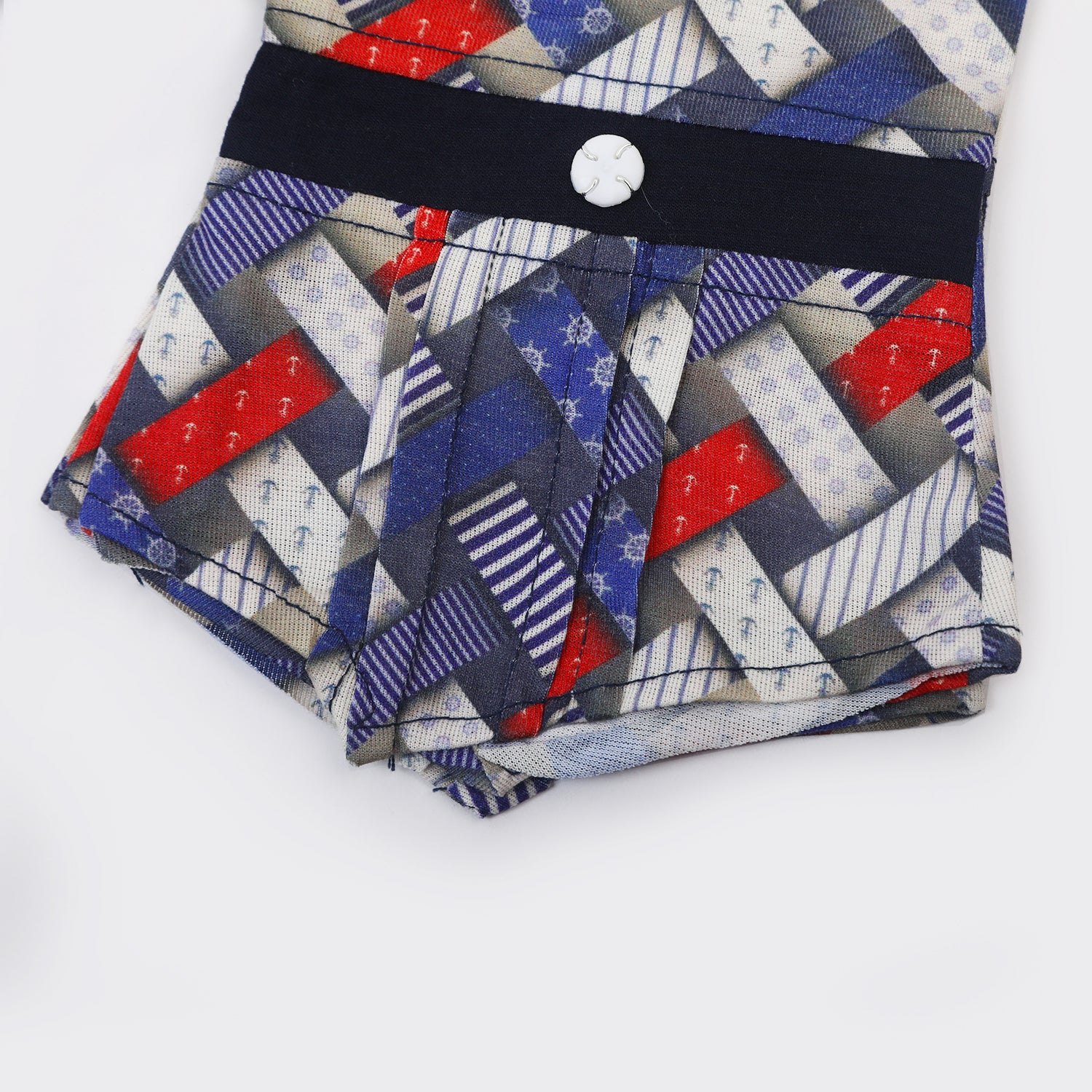 Girls Tight Half Sleeves Suit - Navy Blue, Girls Suits, Chase Value, Chase Value