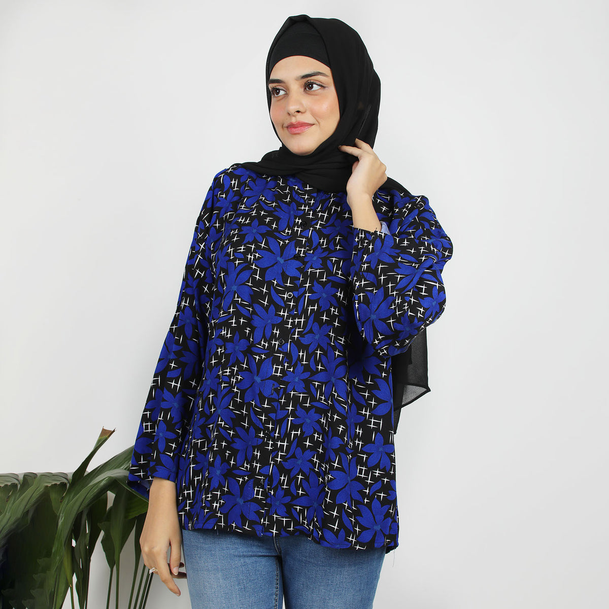 Women's Top - Blue, Women T-Shirts & Tops, Chase Value, Chase Value