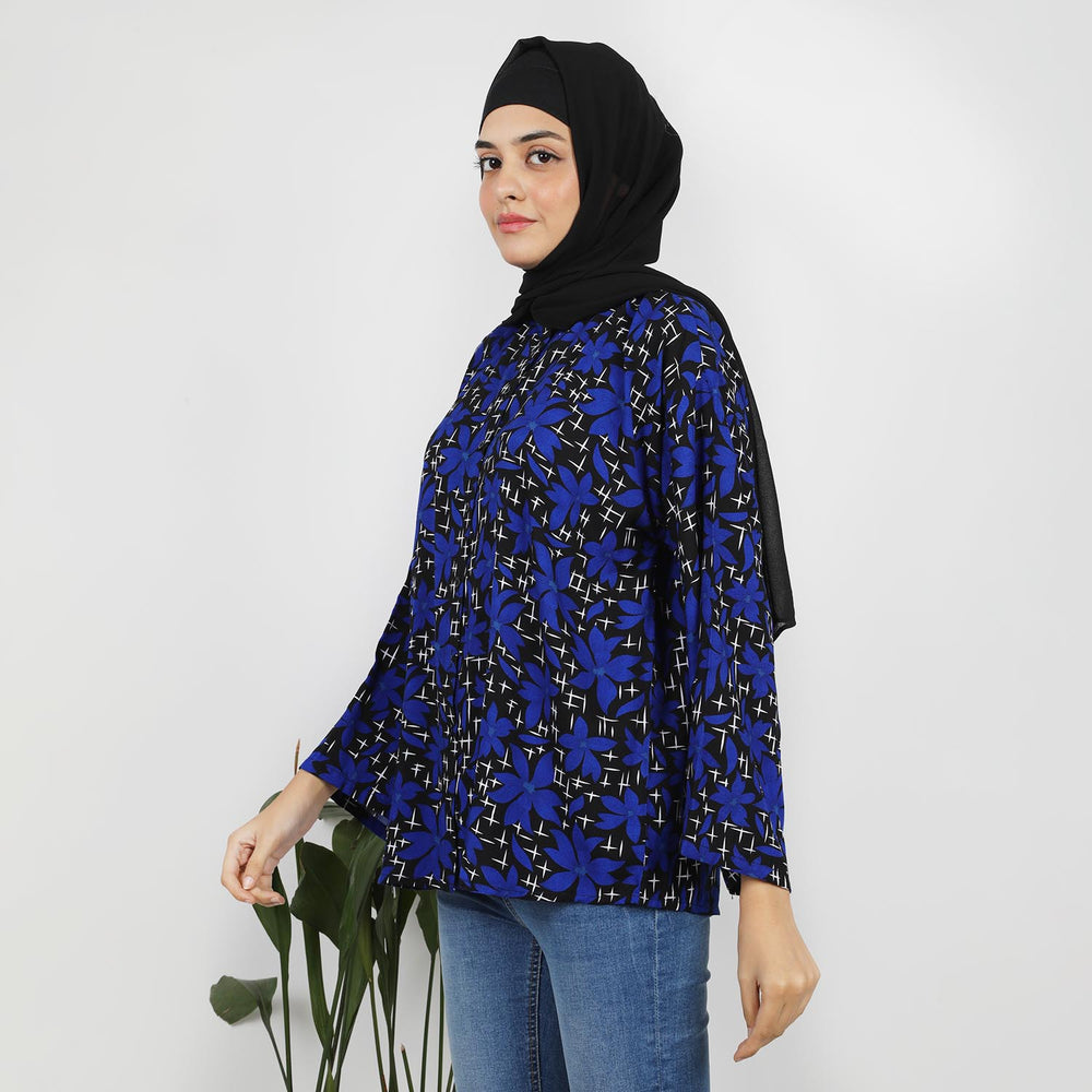 Women's Top - Blue, Women T-Shirts & Tops, Chase Value, Chase Value