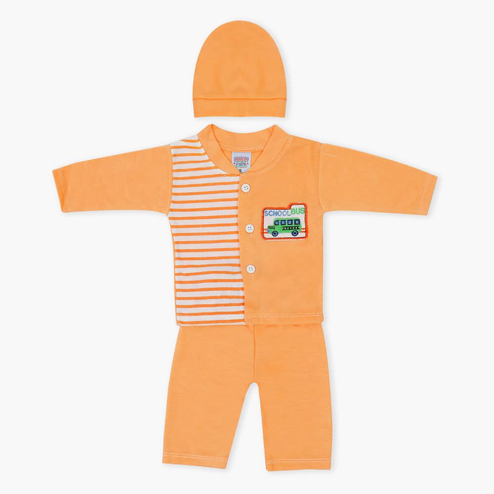 Newborn Boys Suit - Orange, Newborn Boys Sets & Suits, Chase Value, Chase Value