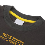 Boys Full Sleeves Round Neck T-Shirt - Dark Grey, Boys Hoodies & Sweat Shirts, Chase Value, Chase Value