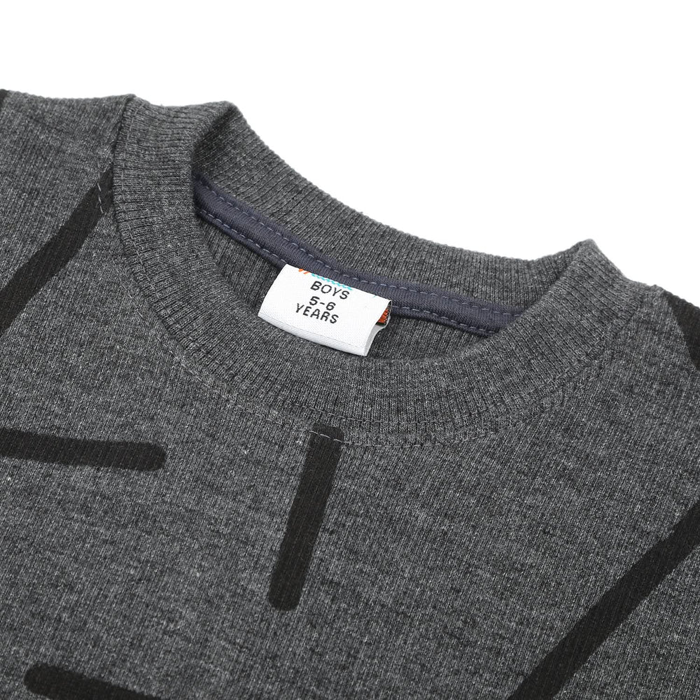 Boys Full Sleeve SweatShirt - Dark Grey, Boys Hoodies & Sweat Shirts, Chase Value, Chase Value
