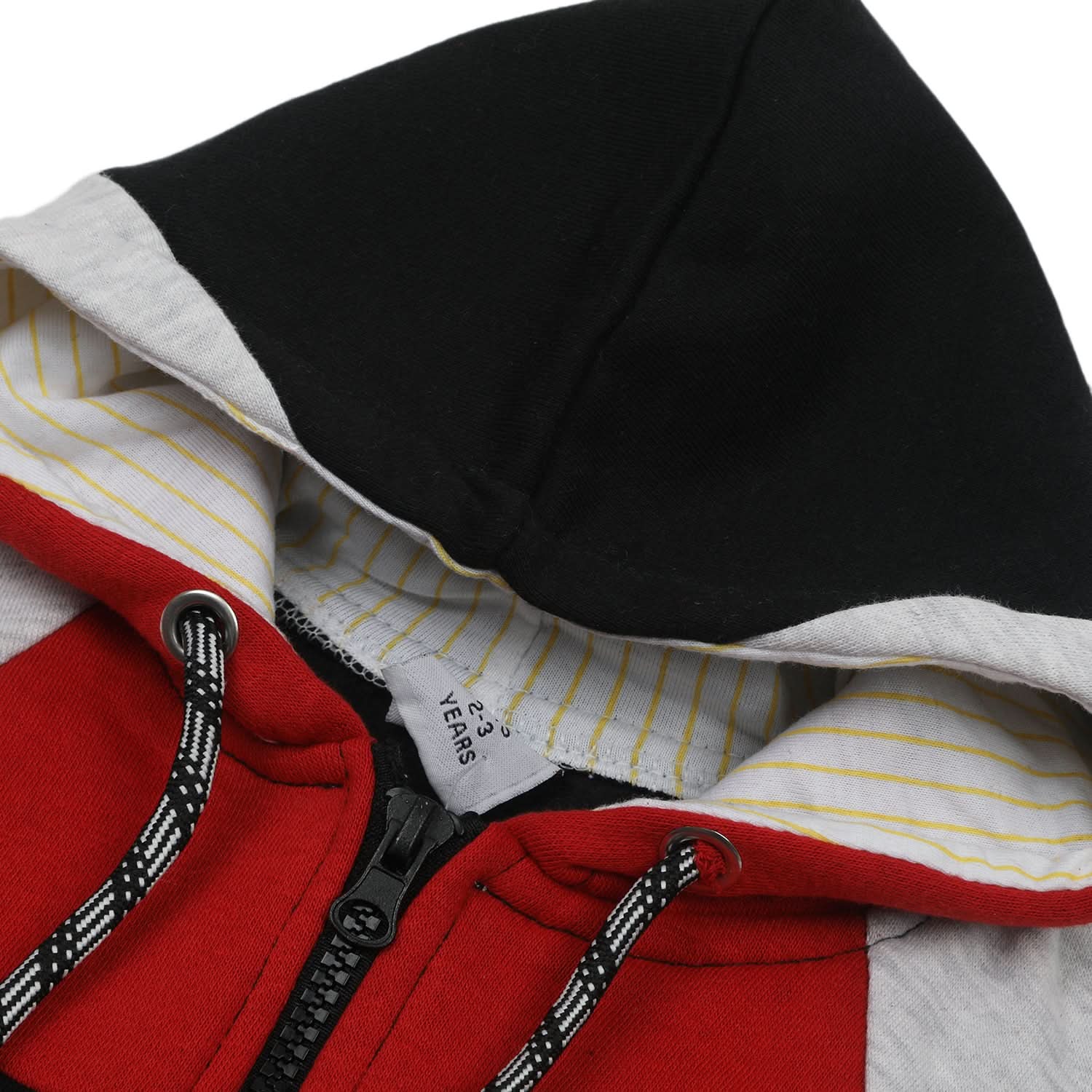 Boys Full Sleeves Zipper Hoodie - Black, Boys Hoodies & Sweat Shirts, Chase Value, Chase Value