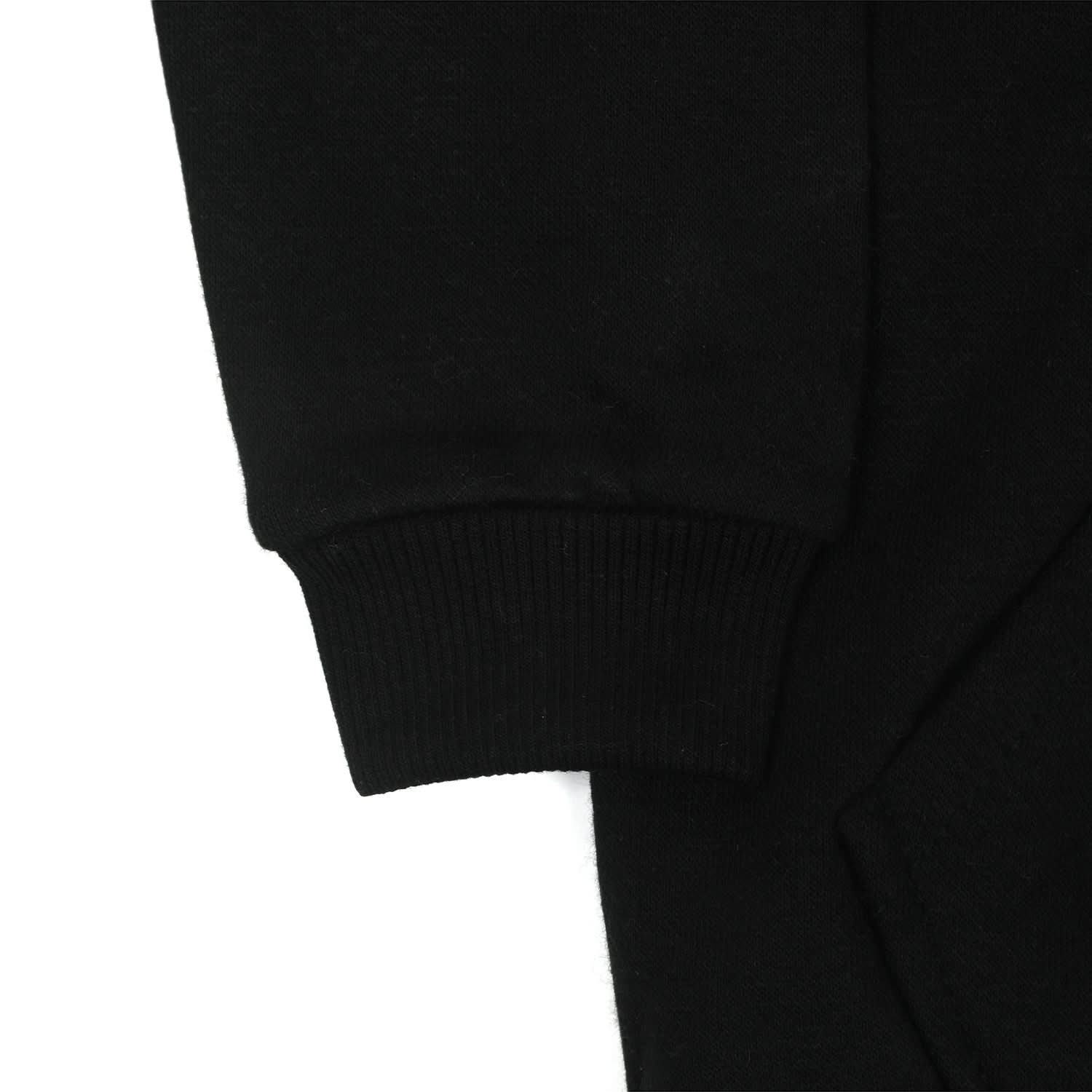 Boys Full Sleeves Zipper Hoodie - Black, Boys Hoodies & Sweat Shirts, Chase Value, Chase Value