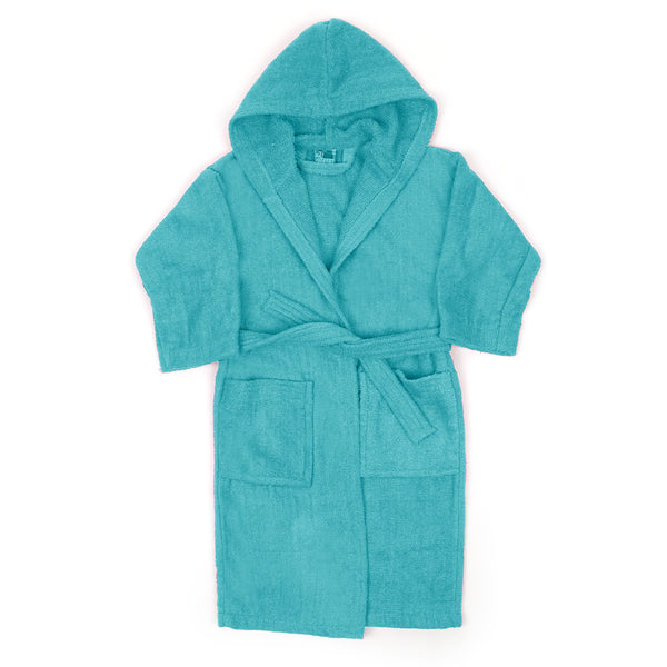 Kids Bathrobe - Cyan