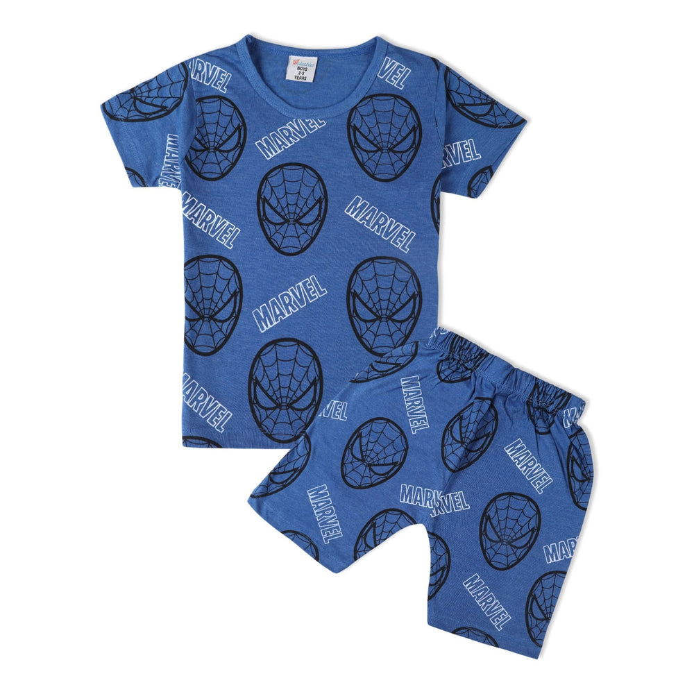Boys Half Sleeves Suit - Blue, Boys Sets & Suits, Chase Value, Chase Value