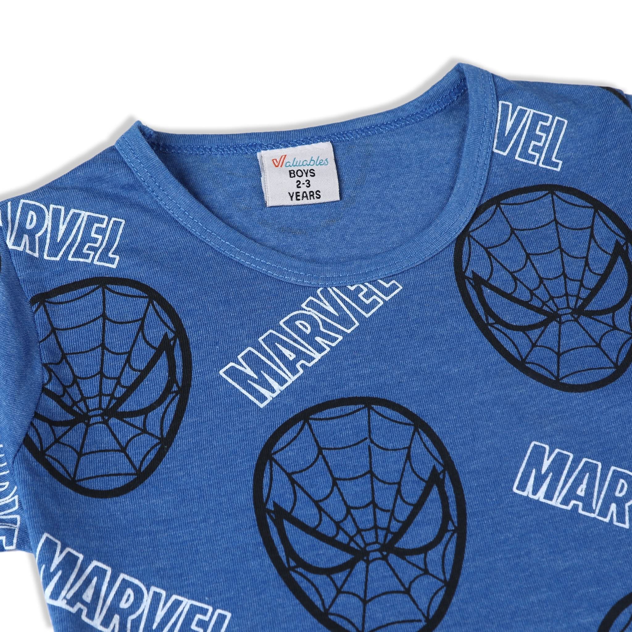 Boys Half Sleeves Suit - Blue, Boys Sets & Suits, Chase Value, Chase Value