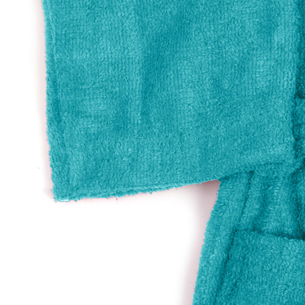 Kids Bathrobe - Cyan