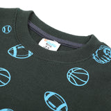 Boys Full Sleeve SweatShirt - Dark Green, Boys Hoodies & Sweat Shirts, Chase Value, Chase Value