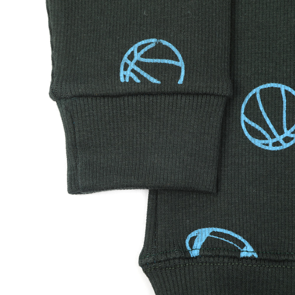 Boys Full Sleeve SweatShirt - Dark Green, Boys Hoodies & Sweat Shirts, Chase Value, Chase Value