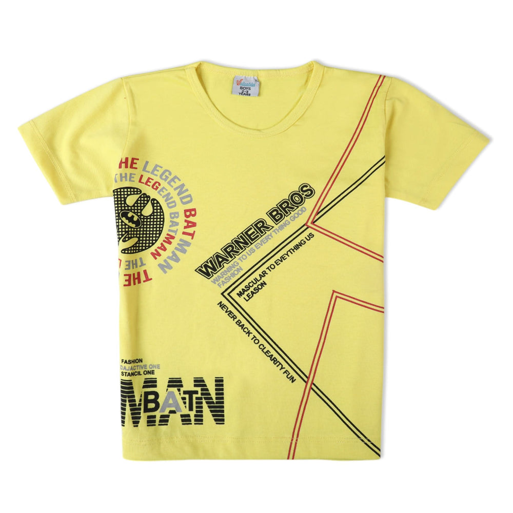 Valuable Boys Half Sleeves Suit - Yellow, Boys Sets & Suits, Chase Value, Chase Value