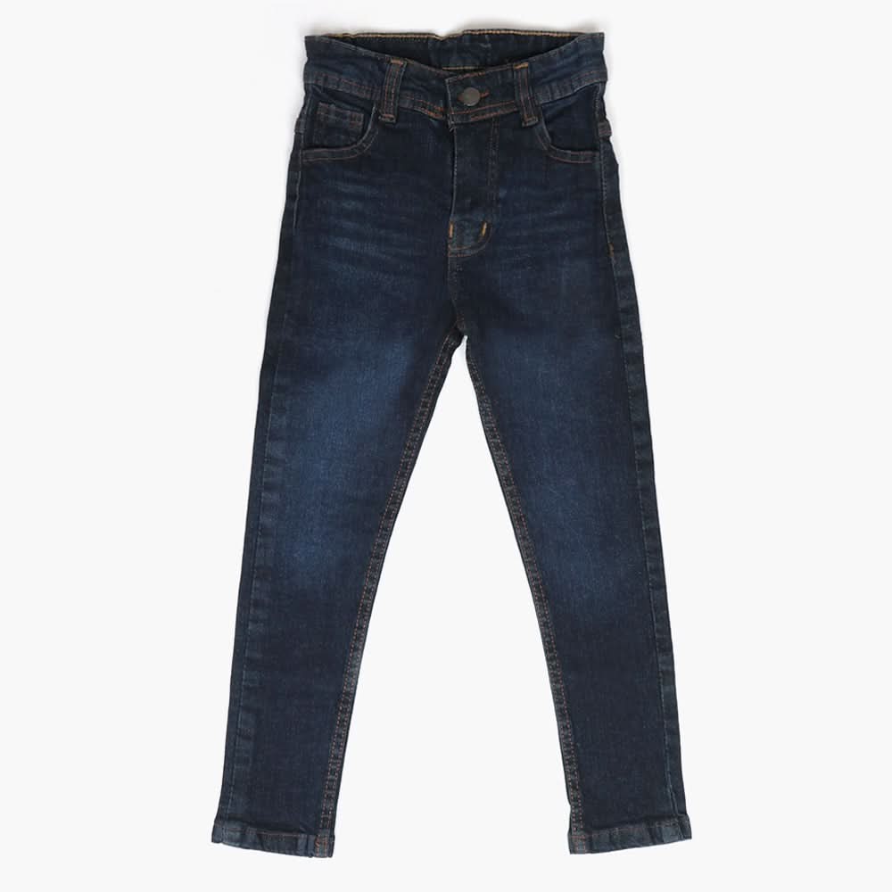 Boys Denim Jeans - Dark Blue, Boys Pants, Chase Value, Chase Value