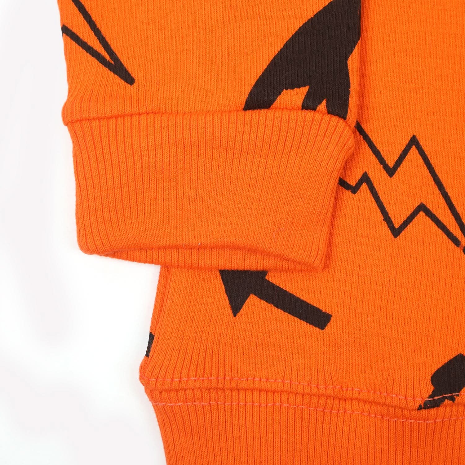 Boys Full Sleeve SweatShirt - Orange, Boys Hoodies & Sweat Shirts, Chase Value, Chase Value