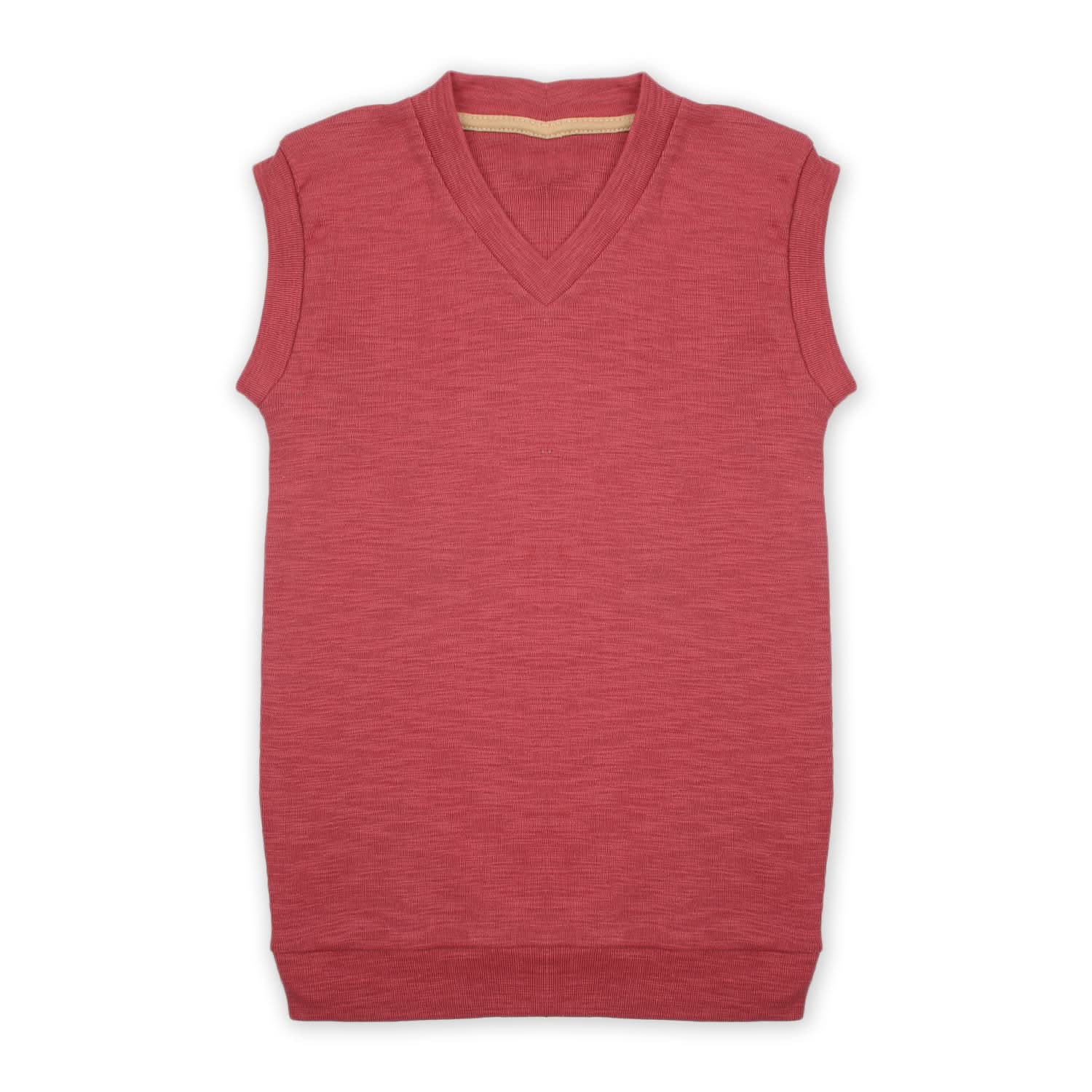 Boys Sleeveless  Sweater - Rust, Boys Sweaters, Chase Value, Chase Value