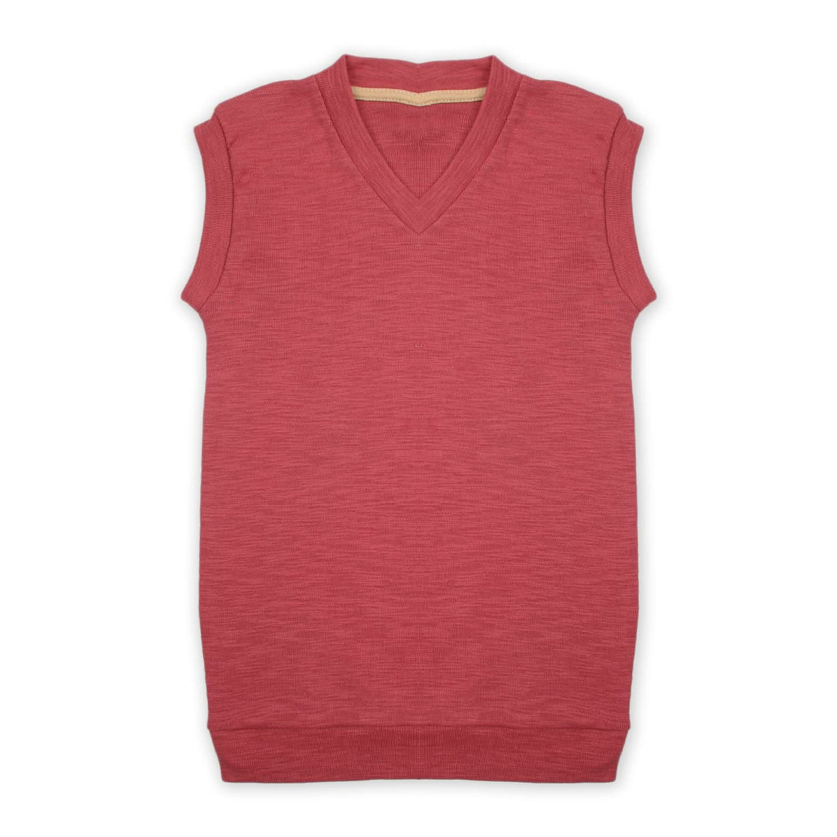 Boys Sleeveless  Sweater - Rust, Boys Sweaters, Chase Value, Chase Value