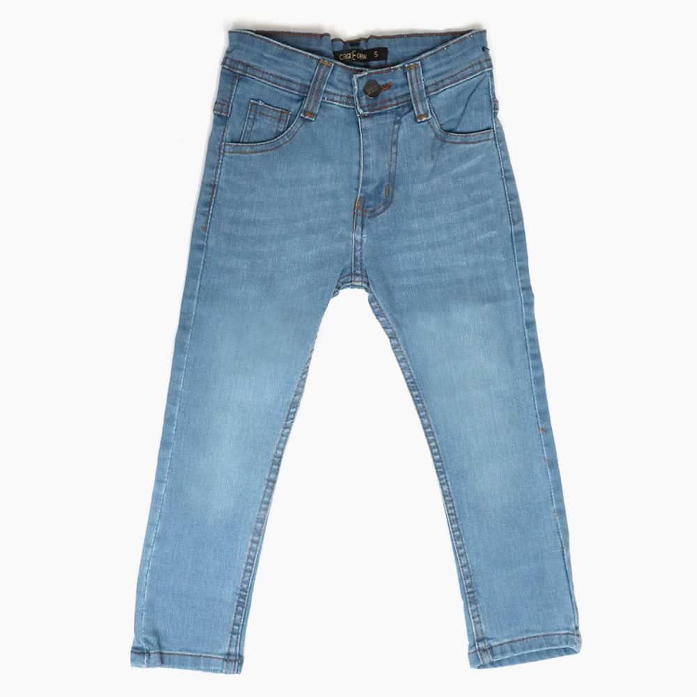 Boys Denim Jeans - Light Blue, Boys Pants, Chase Value, Chase Value