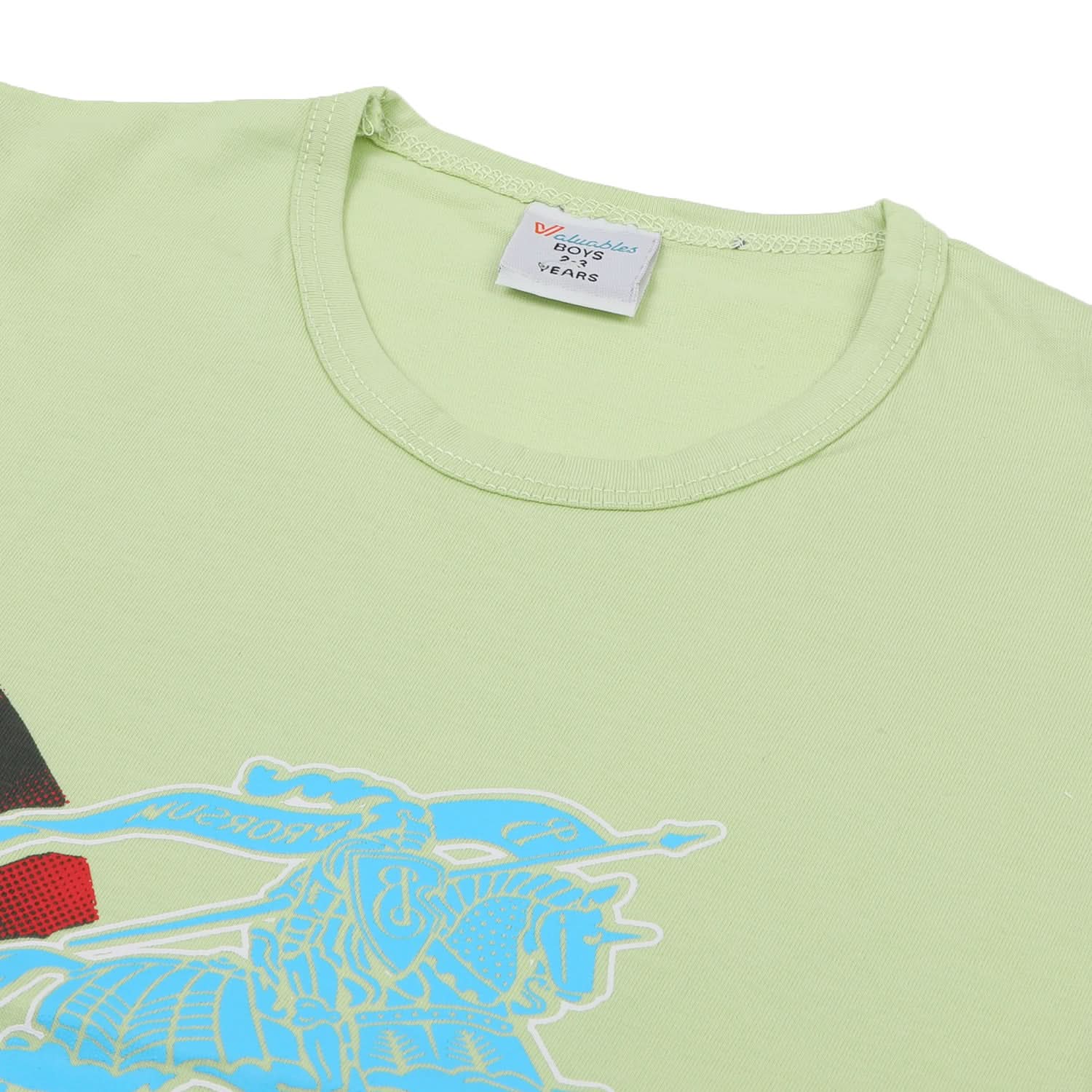 Boys Half Sleeves Short Suit - Light Green, Boys Sets & Suits, Chase Value, Chase Value