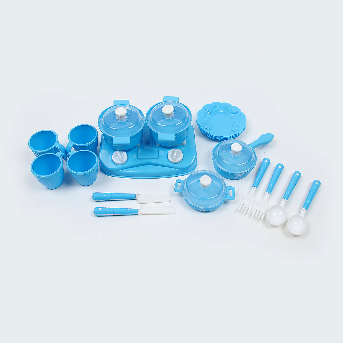 Kitchen Set Toys For kids - Blue, Kids Cosmetic & Kitchen Sets, Chase Value, Chase Value