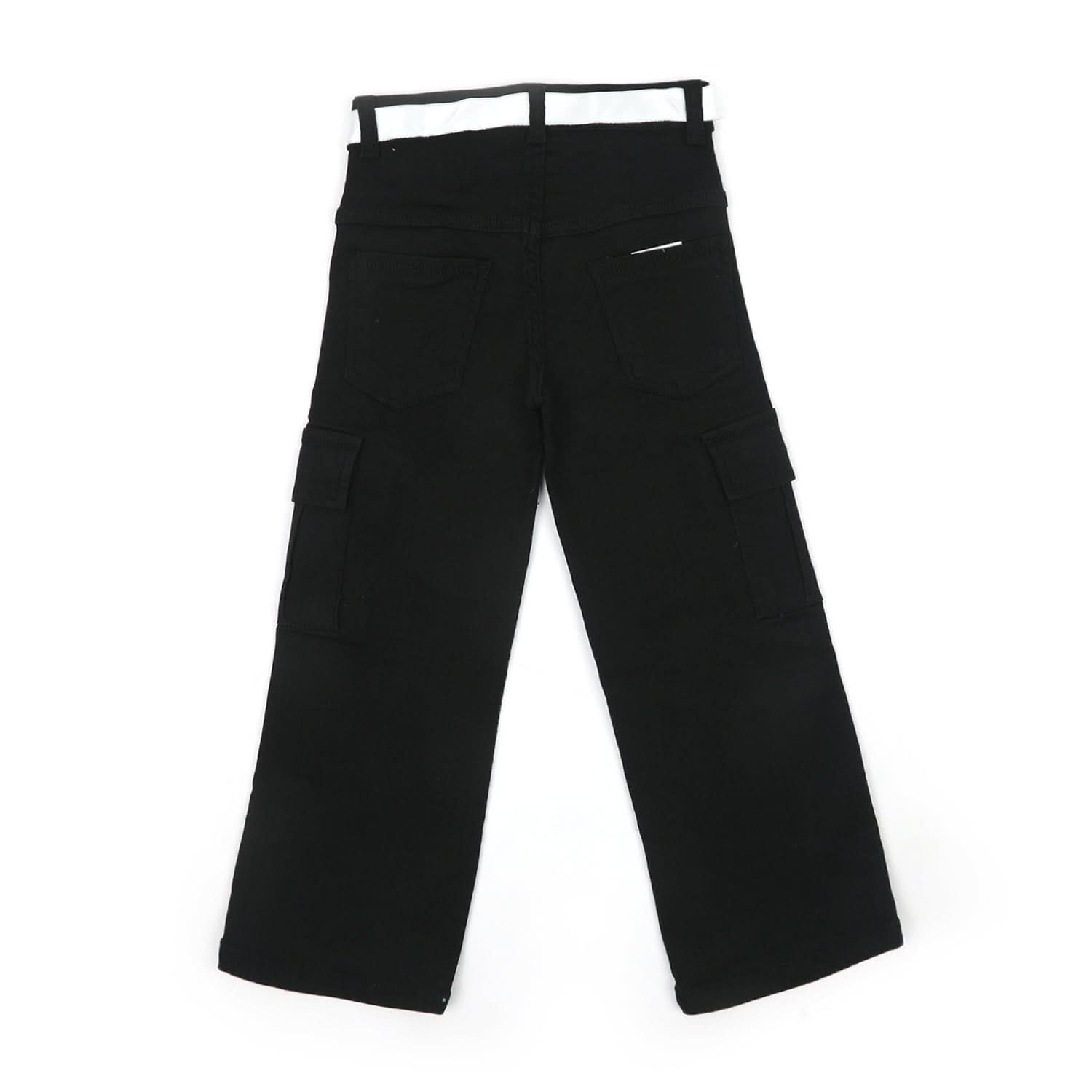 Girls Denim Pant - Black, Girls Pants & Capri, Chase Value, Chase Value