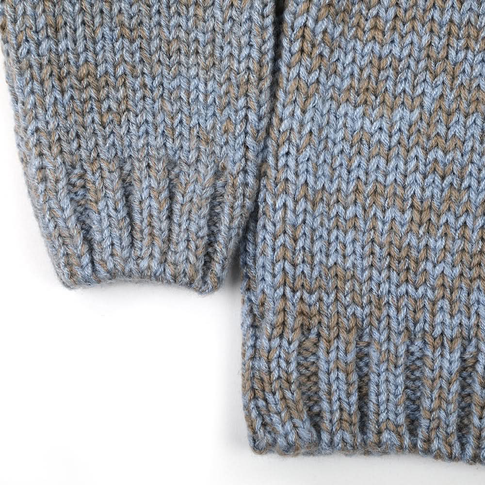 Newborn Girls Full Sleeves Sweater - Blue, Newborn Girls Winterwear, Chase Value, Chase Value