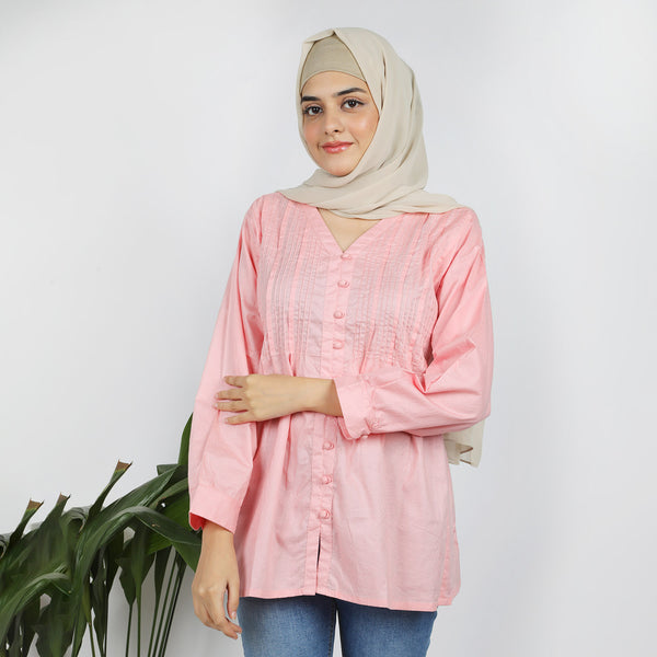 Eminent Women's Western Top - Rose Pink