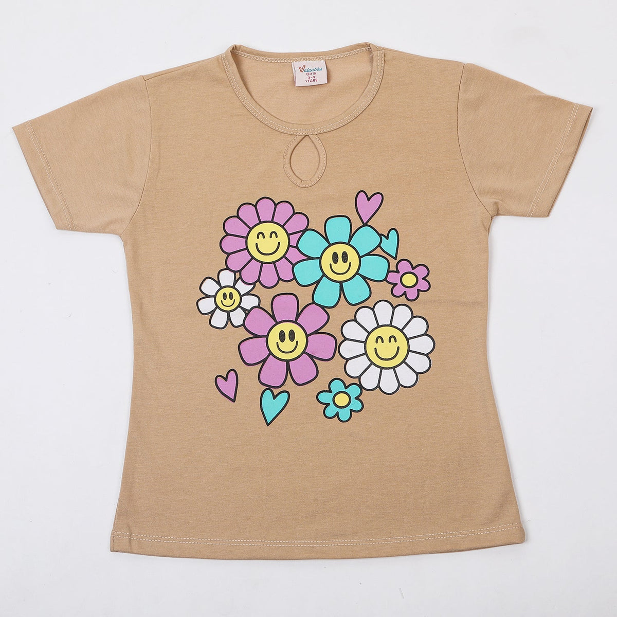 Girls Half Sleeves T-Shirt, Girls T-Shirts, Chase Value, Chase Value