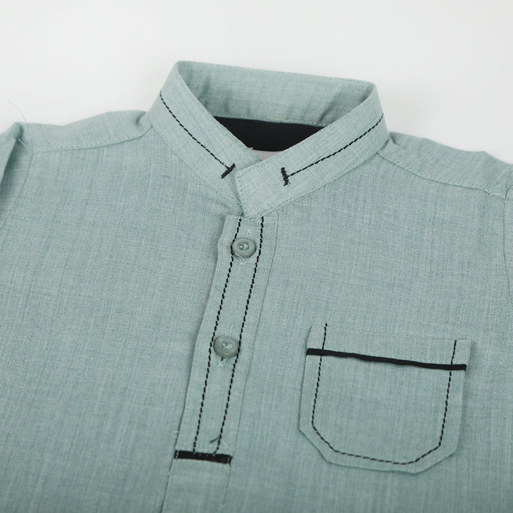 Eminent Newborn Boys Shalwar Suit - Mint Green, Newborn Boys Shalwar Suits, Eminent, Chase Value