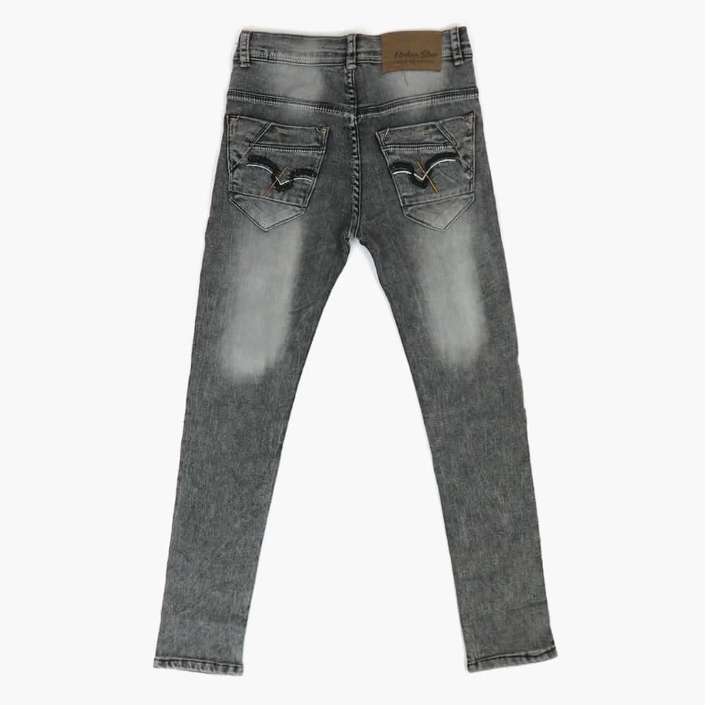 Boys Denim Pant - Light Black, Boys Pants, Chase Value, Chase Value