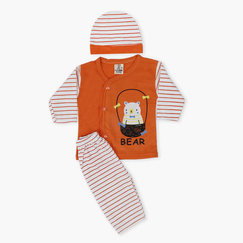 Newborn Boys Suit - Orange, Newborn Boys Sets & Suits, Chase Value, Chase Value