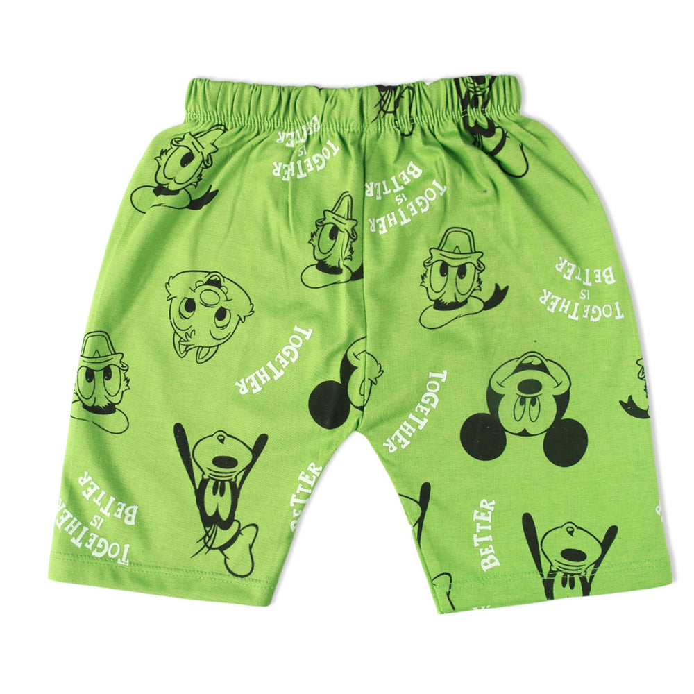 Boys Half Sleeves Suit - Green, Boys Sets & Suits, Chase Value, Chase Value