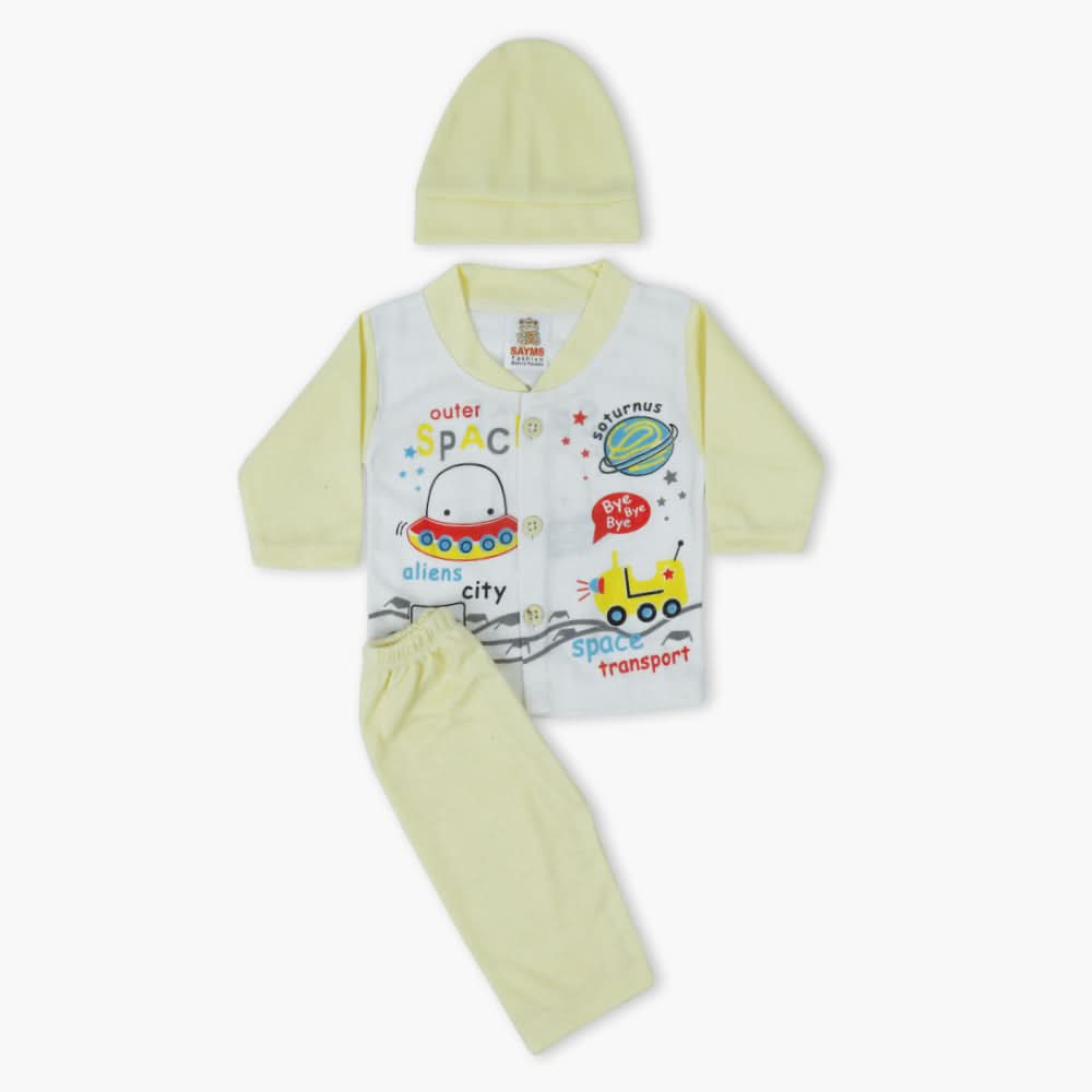 Newborn Boys Suit - Yellow, Newborn Boys Sets & Suits, Chase Value, Chase Value