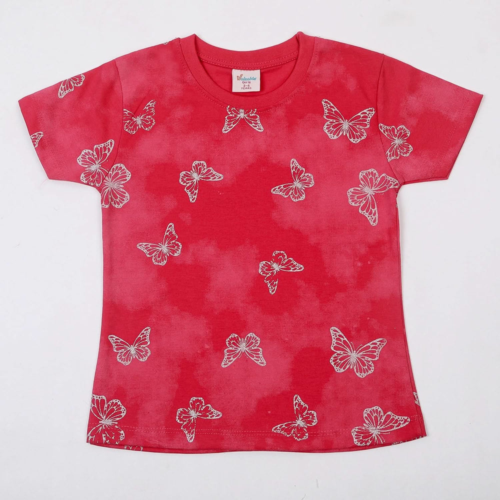 Girls Half Sleeves T-Shirt, Girls T-Shirts, Chase Value, Chase Value