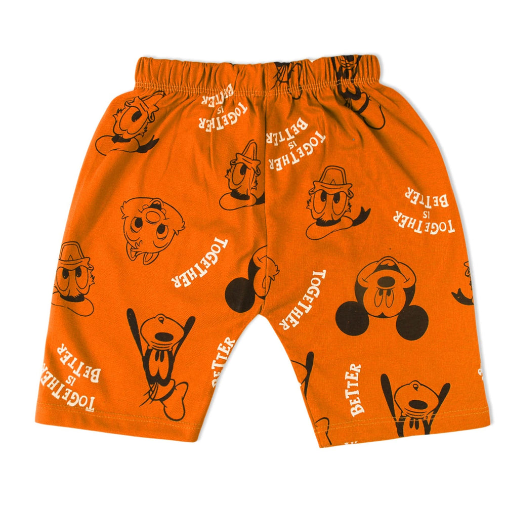 Boys Half Sleeves Suit - Orange, Boys Sets & Suits, Chase Value, Chase Value