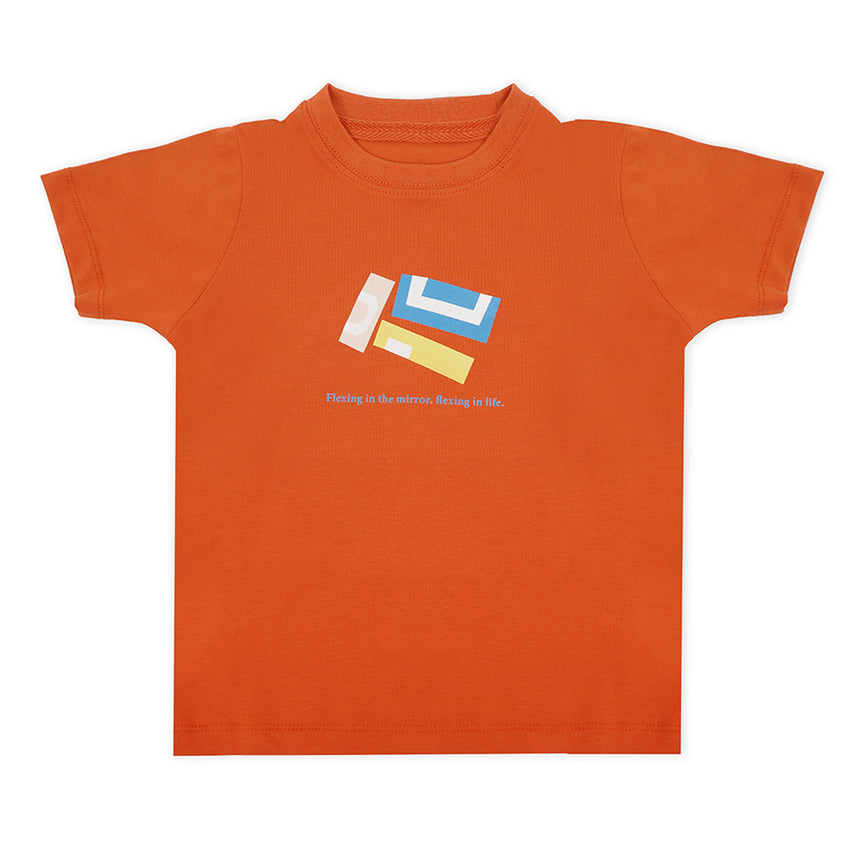 Eminent Boys Half Sleeves T-Shirt - Harvest