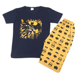 Boys Half Sleeves Short Suit - Navy Blue, Boys Sets & Suits, Chase Value, Chase Value