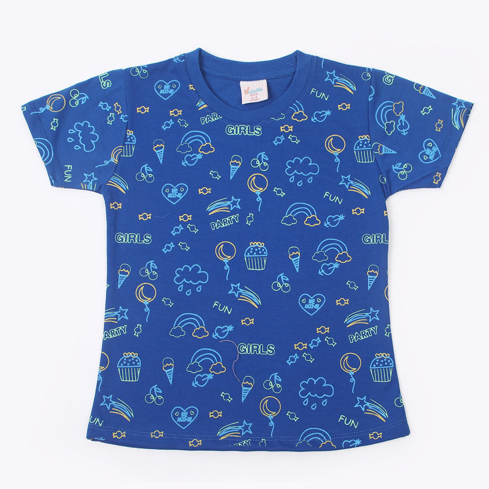 Girls Half Sleeves T-Shirt, Girls T-Shirts, Chase Value, Chase Value