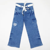 Girls Denim Pant - Blue, Girls Pants & Capri, Chase Value, Chase Value