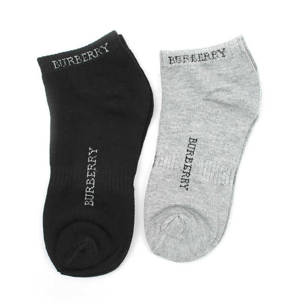 Men's 2Pcs Ankle Socks - Multi Color