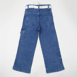 Girls Denim Pant - Blue, Girls Pants & Capri, Chase Value, Chase Value