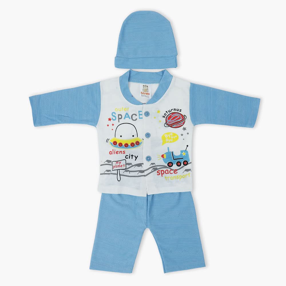 Newborn Boys Suit - Blue, Newborn Boys Sets & Suits, Chase Value, Chase Value