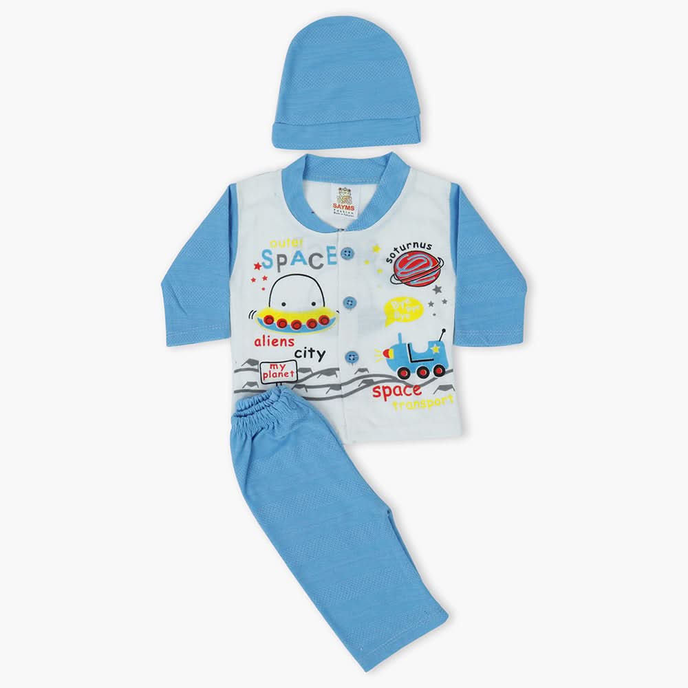 Newborn Boys Suit - Blue, Newborn Boys Sets & Suits, Chase Value, Chase Value