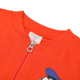 Girls Full Sleeves 3pcs Suit - Orange, Girls Suits, Chase Value, Chase Value