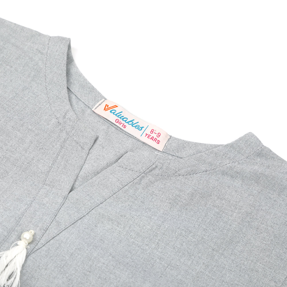 Girls Shalwar Suit - Blue, Girls Shalwar Kameez, Chase Value, Chase Value